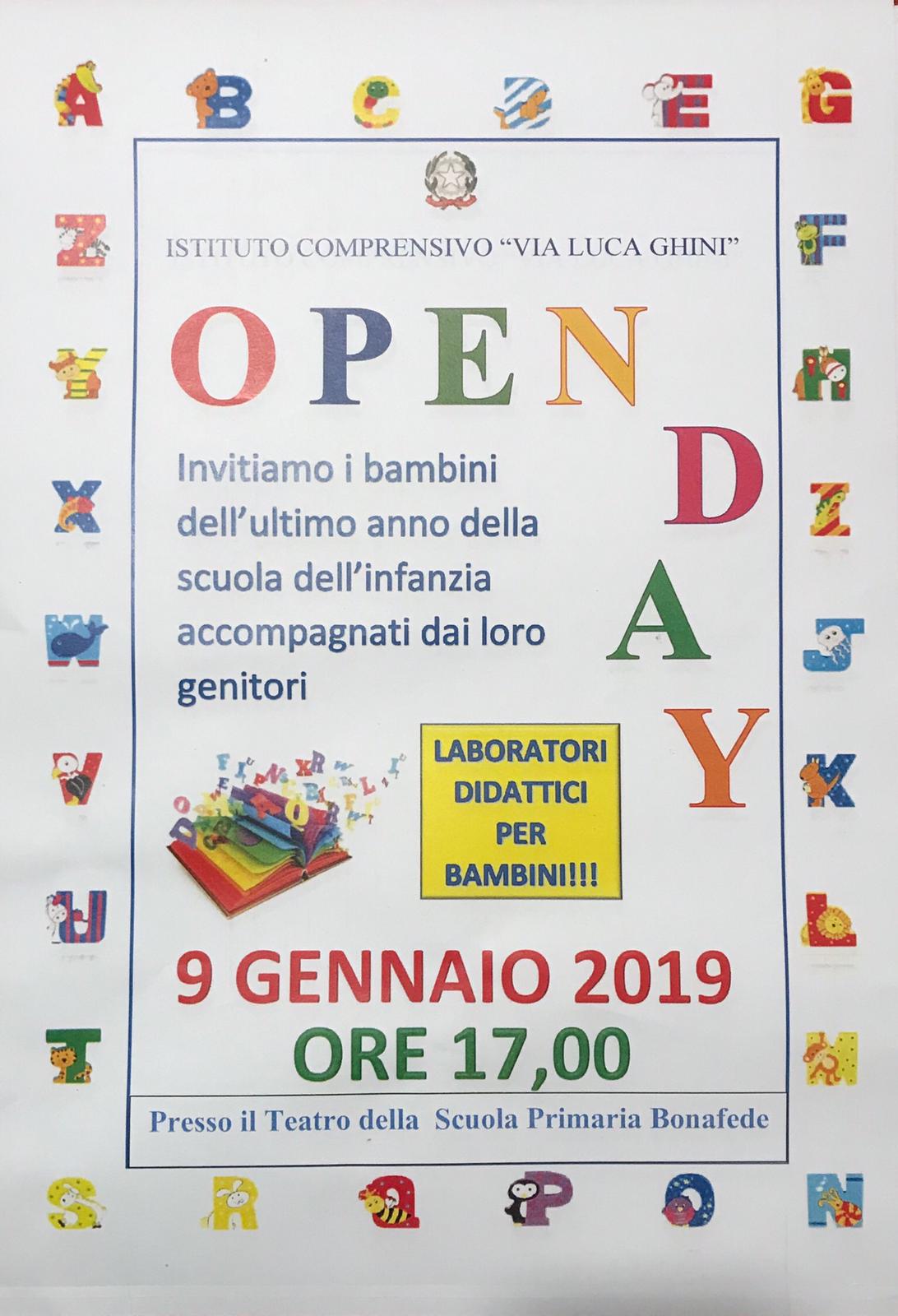 Open day Scuola Primaria