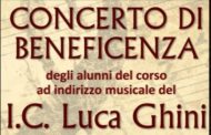 Concerto di beneficenza. 3 Maggio ore 17.00 presso il Teatro San Giustino